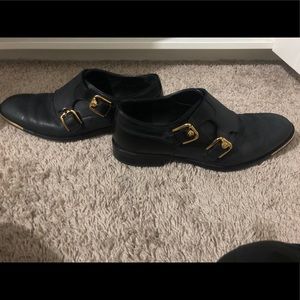 Versace buckle loafers